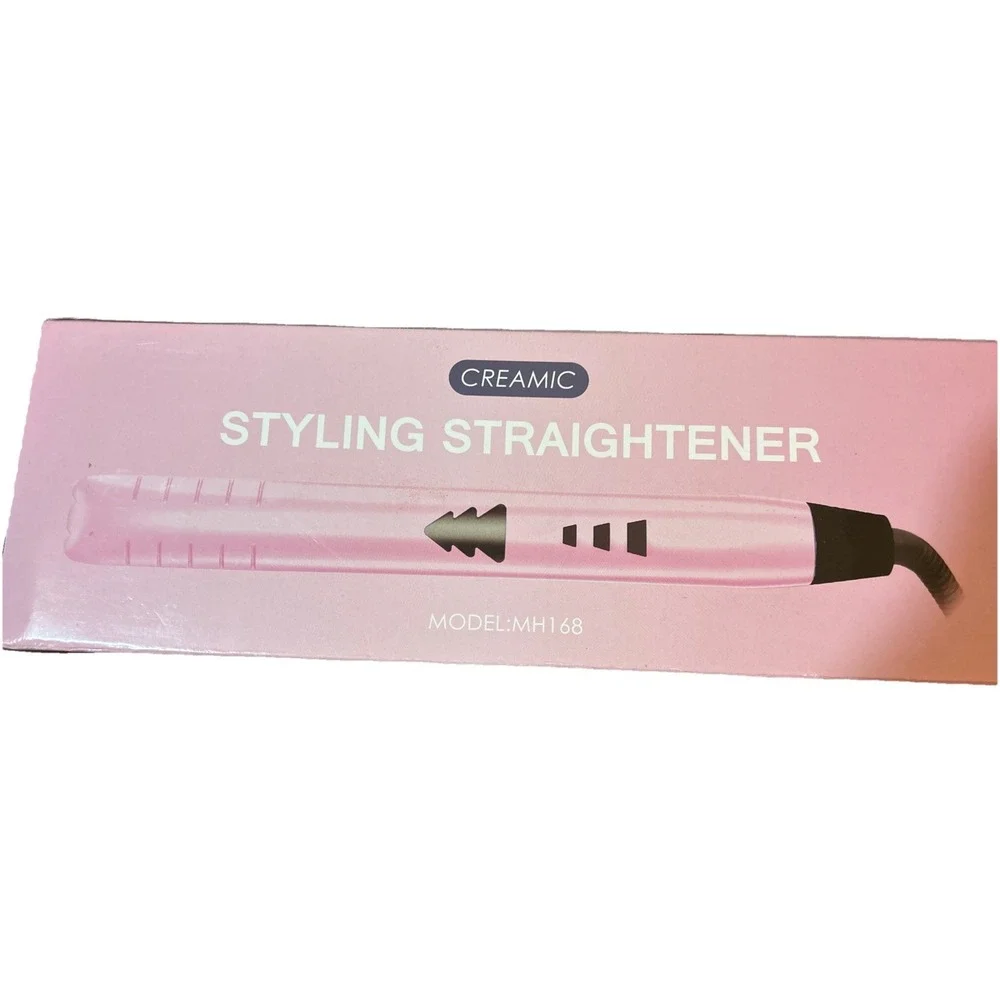 CERAMIC PINK HAIR STRAIGHTENER Klarytyma NEW‎